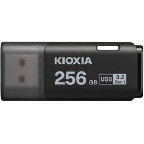 Kioxia 256GB U301 Siyah USB 3.2 Gen 1 Flash Bellek
