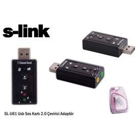 S-link SL-U61 Usb 2.0 Ses Kartı