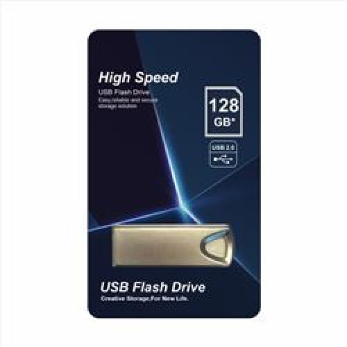 Elba 128GB Metal 2.0 USB Flash Bellek