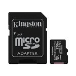 Kingston SDCS2-256GB 256GB micSDXC Canvas Select Plus 100R A1 C10 Card + ADP Hafıza Kartı 