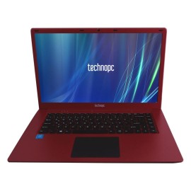 Technopc TI15N33 N3350E 4GB RAM 128GB +240GB SSD Freedos Kırmızı 15.6