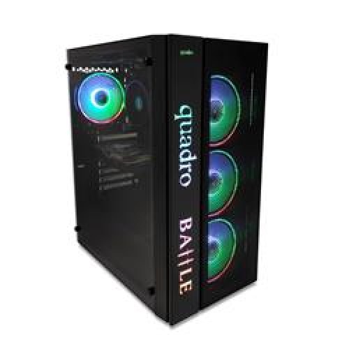 Quadro Battle Force R51653 AMD Ryzen 5 5500 16gb 512gb m.2 12GB RTX3060 Freedos Masaüstü Bilgisayar