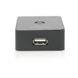 Digitus DA-70135 USB Arayüzüne Sahip Cihazları Paylaştıran Switch, USB 2.0, 2 PC, 