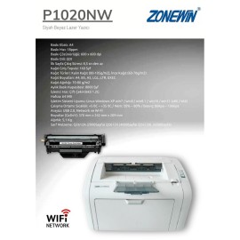 Zonewin 1020nw Mono Laser A4 Yazıcı - Network, Wi-Fi