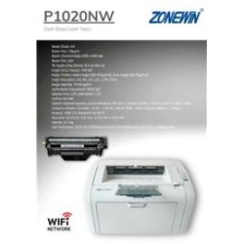 Zonewin 1020nw Mono Laser A4 Yazıcı - Network, Wi-Fi