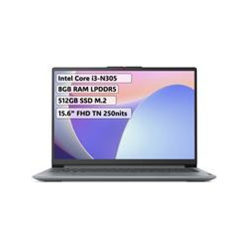 Lenovo IdeaPad Slim 3 82XB00B4TX i3-N305 8 GB 512 GB SSD UHD Graphics 15.6