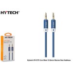 Hytech HY-X70 1m Siyah 3.5mm Stereo Ses Kablosu