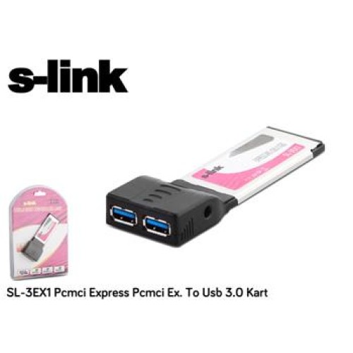 S-link SL-3EX1 Pcmci Express Pcmci Ex. To Usb3.0 Kart
