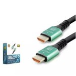 HADRON HDX2046 HDMI KABLO PVC 8K 60HZ 2.1V OPTIC OD8.0 5M SİYAH