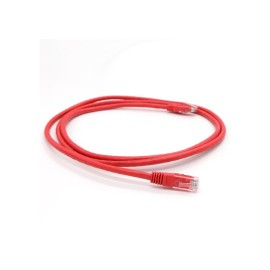 Vcom NP611B-R-2.0 Cat6 2.0MT Kırmızı Utp Patch Kablo