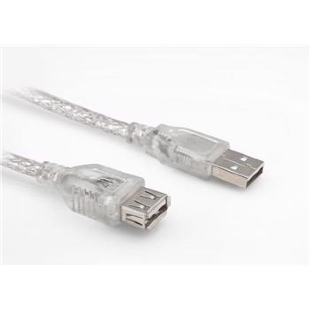 S-link SL-AF30 30cm Usb 2.0 AM To AF Şeffaf Uzatma Kablosu