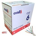 Onli U-UTP 24 AWG CCA 305 Metre Cat6 Kablo 