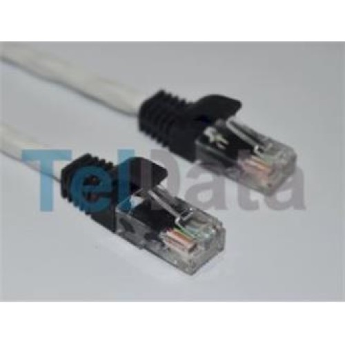 Teldata TLD-200B Cat6 2MT Beyaz Utp Patch Kablo