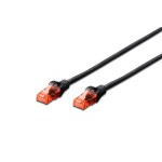 Digitus DK-1617-010-BL PATCH KABLO CAT.6 UTP 1 MT AWG 26-7 LSZH SİYAH