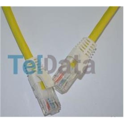Teldata TLD-1000YS Cat6 10MT Sarı Utp Patch Kablo