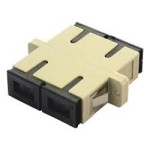 Beek SC-SC Coupler, Gri, Plastik, Duplex, Multimode, Fosfor Bronz Ferrule, Sabitleyicili