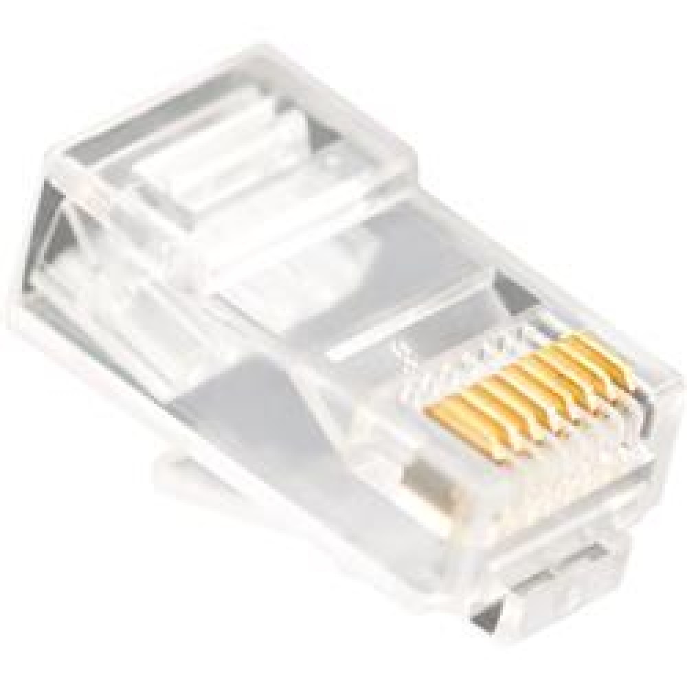 Vcom NM006 100lü Plastik RJ45 8P8C Cat6-UTP-RJ45-3u Konnektör