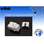 S-link SL-KS60 UTP CAT6 Kestone Jack3U 90 Der 