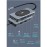 Daytona W9 9ın1 Type-c To Usb 3.0 4k Hdmı Gigabit Rj45 Aux 9 Port Çevirici Hub Adaptör