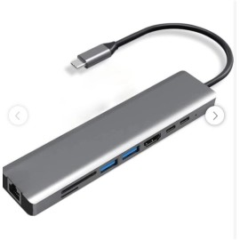 Nova Type-C To HDTV Multifaction Adaptör 8in1