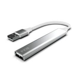 Inca IUSB-4TUX 3X2.0 3.0 USB Çıkış USB Çıkış 5 Gbps Usb Çoklayıcı Alüminyum Kasa
