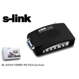S-link sl-av215 Video Bnc To Vga Converter