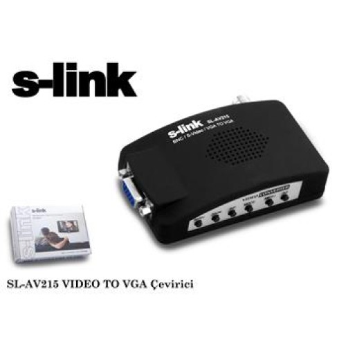 S-link sl-av215 Video Bnc To Vga Converter