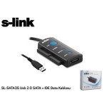 S-link SL-SATA35 Usb 2.0 to Sata + ıde Data Çevirici 