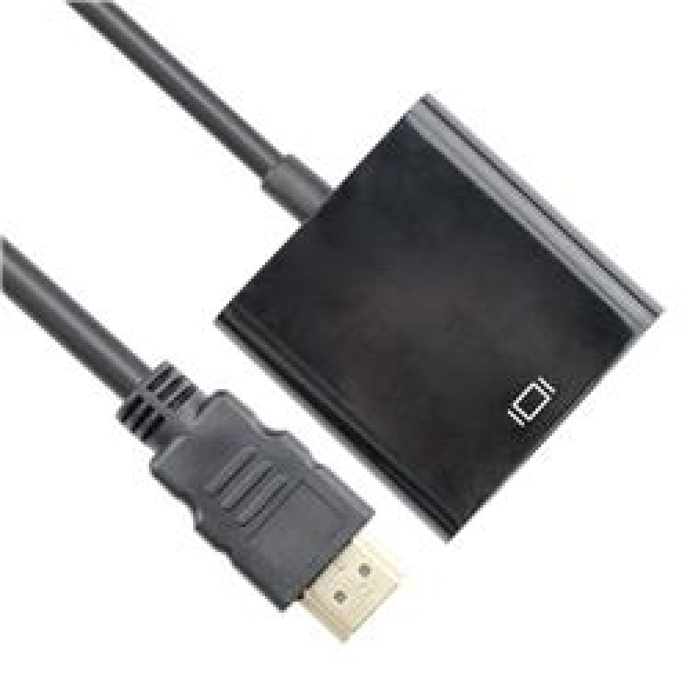 Vcom CG591-B-0.15 Siyah Hdmi Erkek To Vga Dişi Dönüştürücü