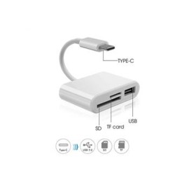 Hytech HY-XO50 TypeC to USB2.0 + SD + TF